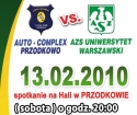 Auto-Complex Przodkowo vs. AZS Uniwersytet Warszawski